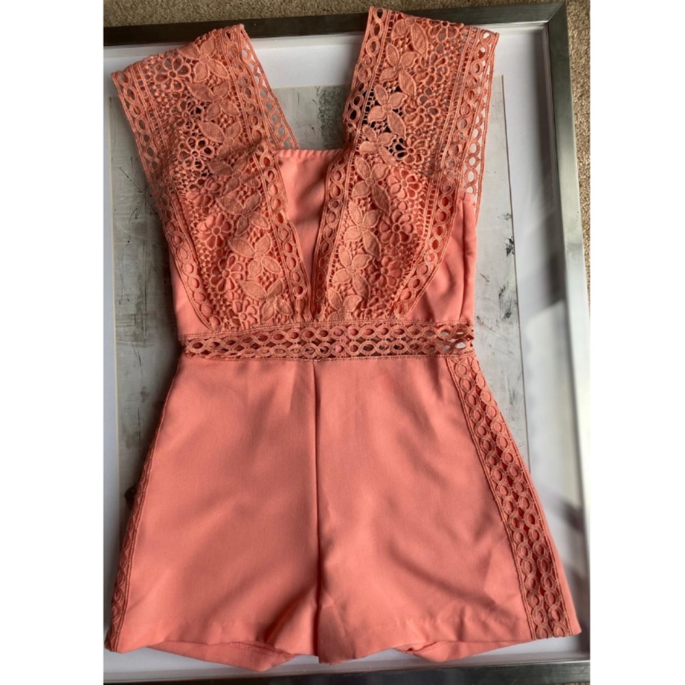 Crochet Strap Romper